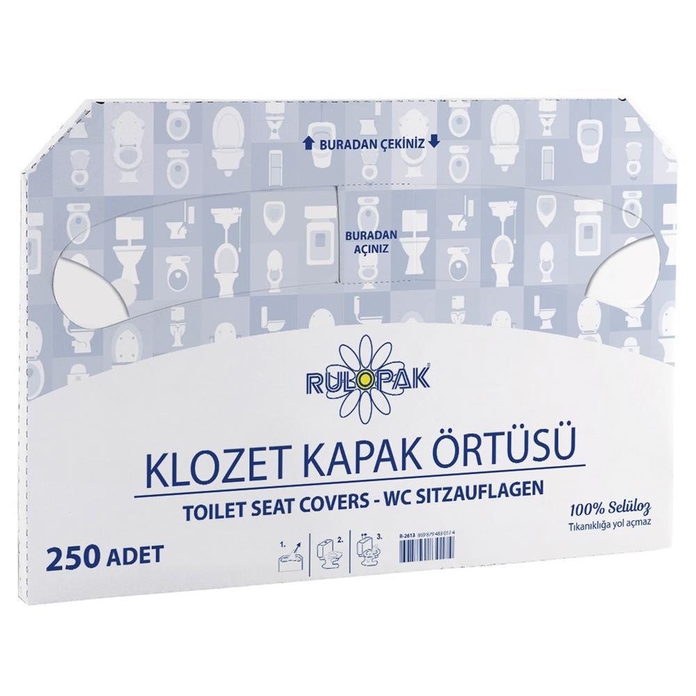 Rulopak R-2613 Klozet Kapak Örtüsü 250 Adet