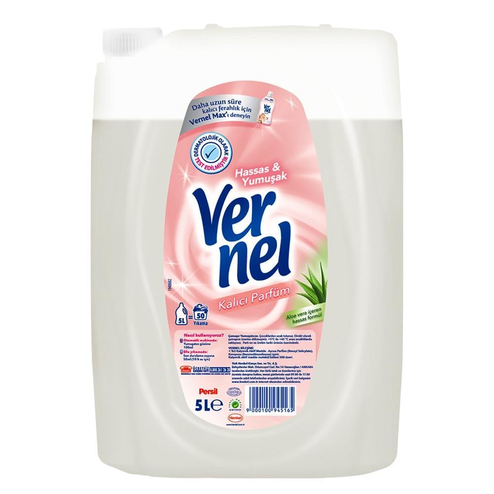 Vernel Çamaşır Yumuşatıcısı Senstive 5 L - 50 Yıkama