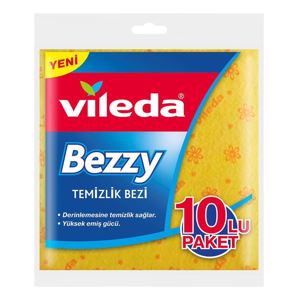 Vileda Bezzy Temizlik Bezi 34 x 35 cm 10 Adet - Sarı