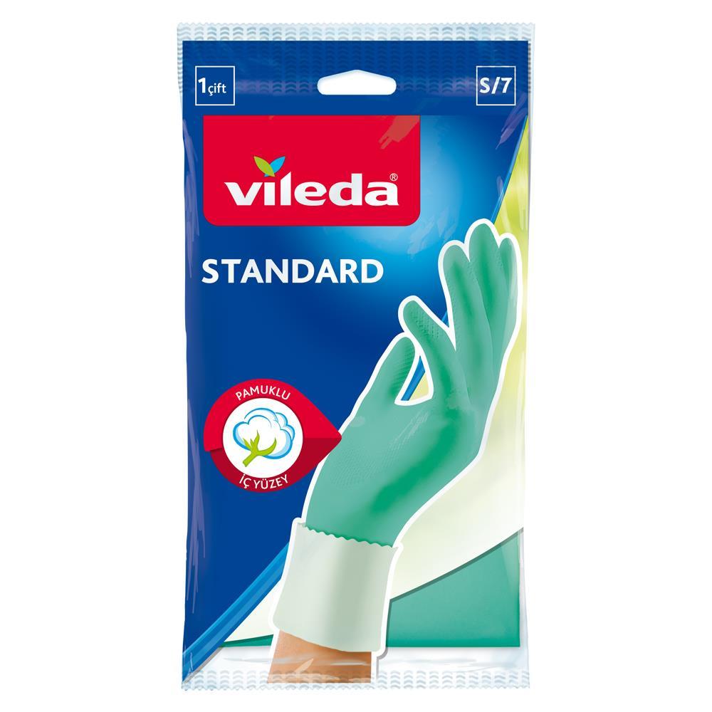 Vileda Standart Temizlik Eldiveni Yeşil - Small