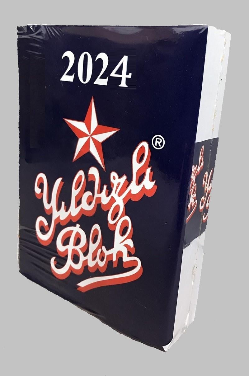 YILDIZLI BLOK MASA TAKVİMİ 2024