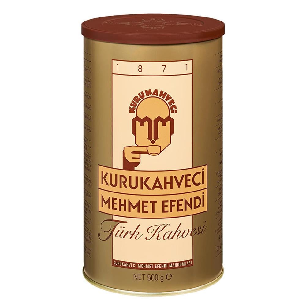  Mehmet Efendi Türk Kahvesi Teneke Kutu 500 gr