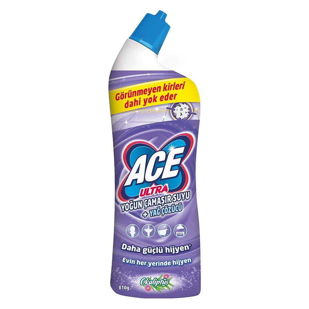 Ace Ultra Power Jel Kıvamlı Çamaşır Suyu Çiçek Kokulu 810 g