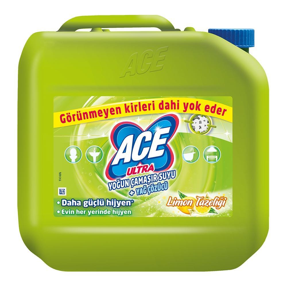 ACE Ultra Yoğun Kıvamlı Çamaşır Suyu Limon Tazeliği 3 kg