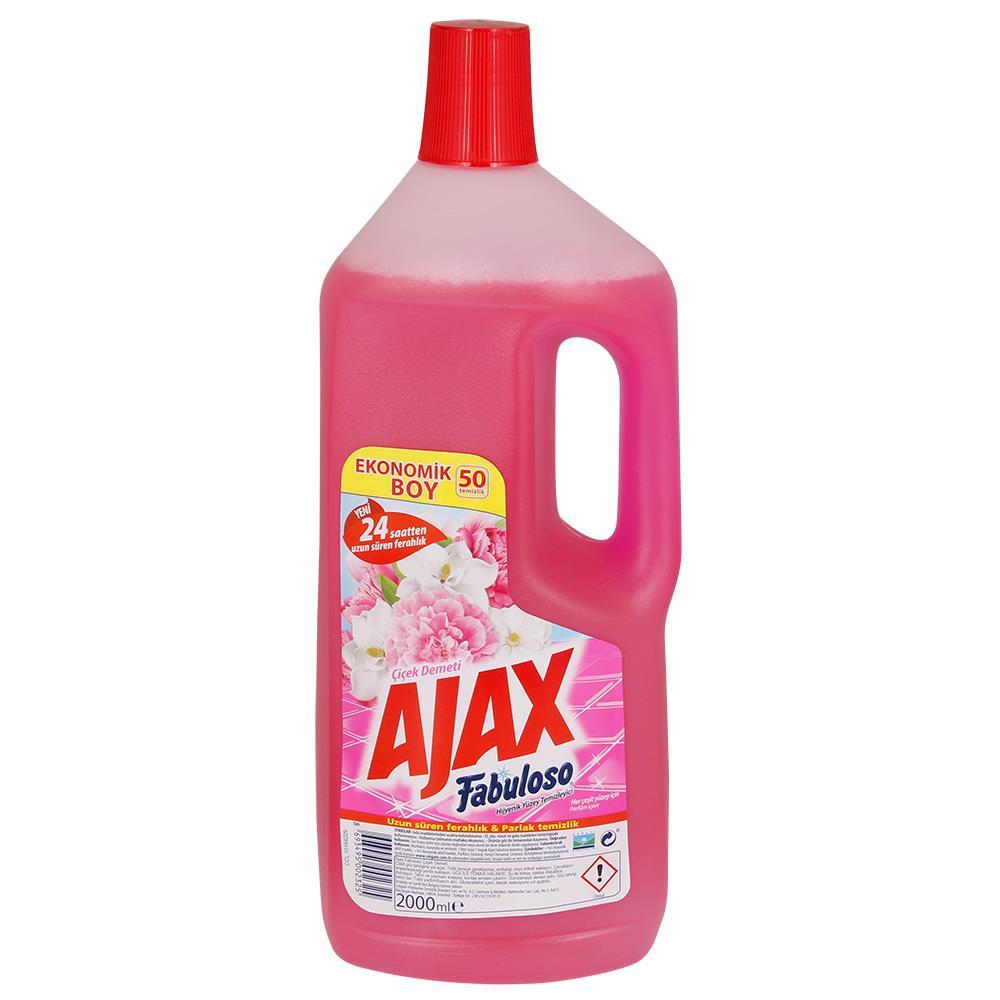 Ajax Fabuloso Yüzey Temizleyici Çiçek Kokulu 2 L
