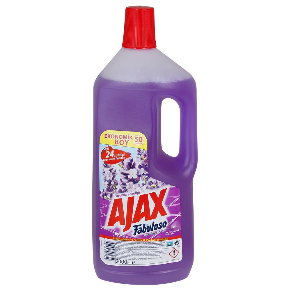 Ajax Fabuloso Yüzey Temizleyici Lavanta Kokulu 2 L