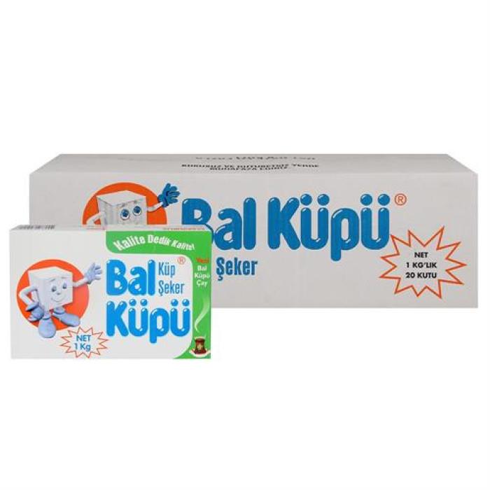 Bal Küpü Küp Şeker 1 kg x 20 Adet