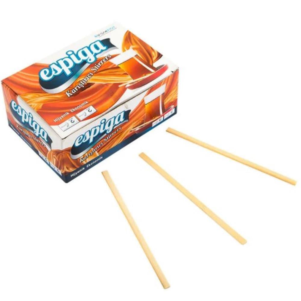 Bambu Tahta Karıştırıcı 500'lü Paket