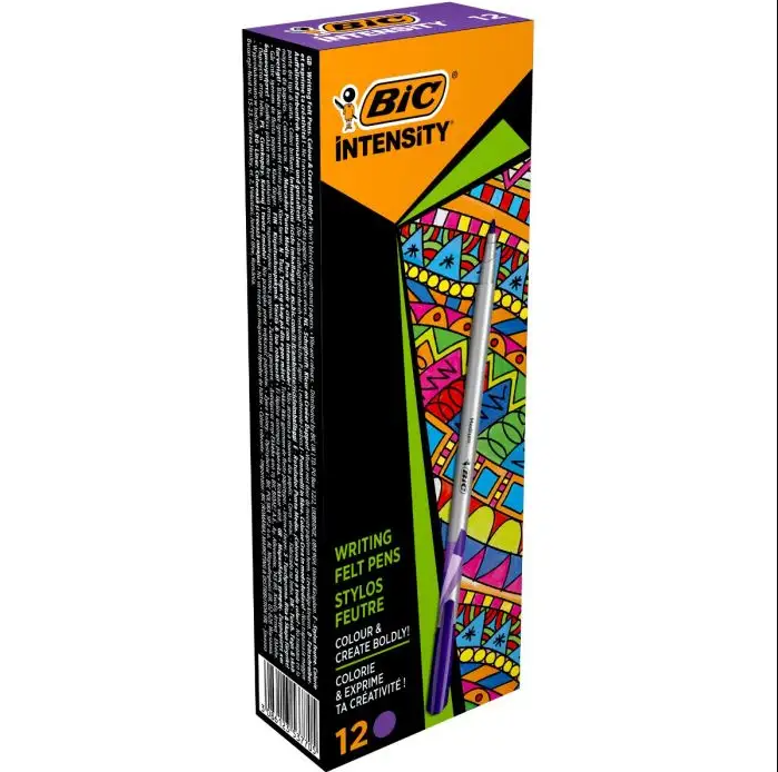 BİC INTENSITY MEDIUM LINER KEÇE UÇLU KALEM MOR