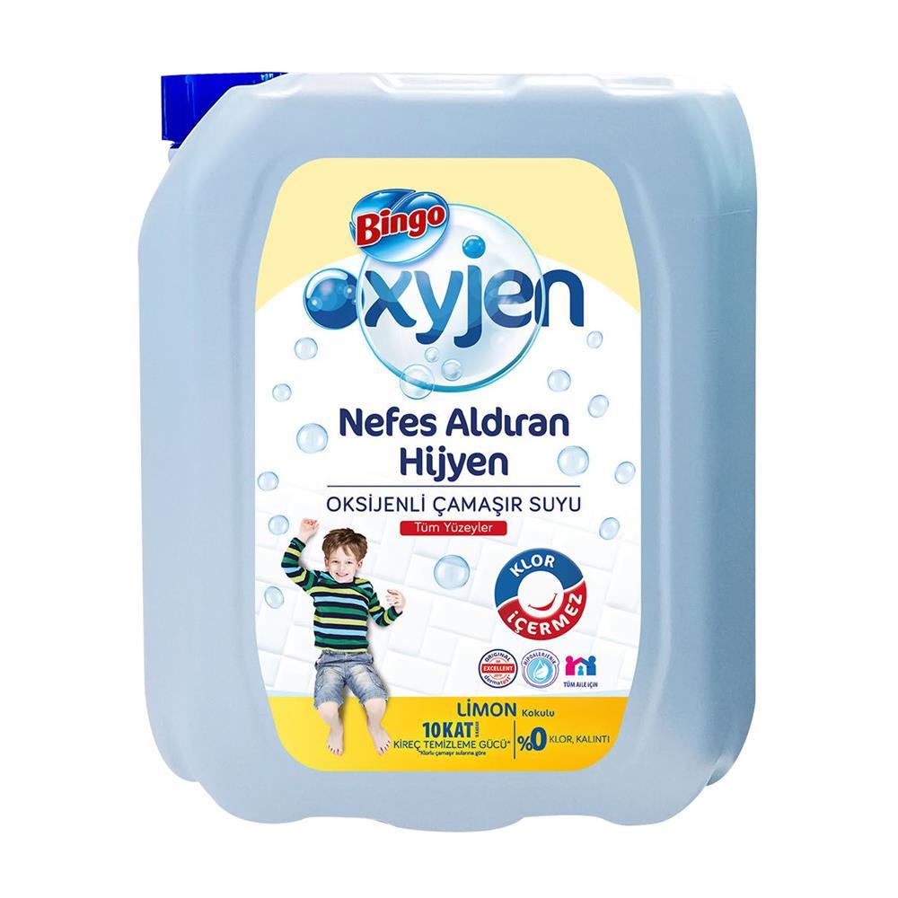 Bingo Oksijen Çamaşır Suyu Limon Kokulu 3.24 kg