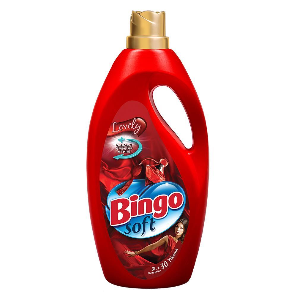 Bingo Soft Çamaşır Yumuşatıcısı Lovely 3 L - 30 Yıkama