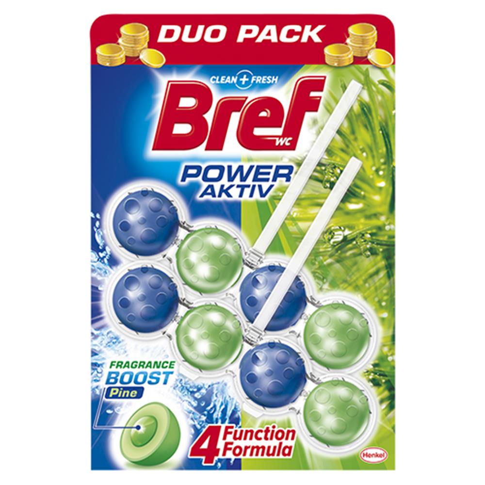 Bref Power Aktiv Klozet Bloğu Çam 2 x 50 g