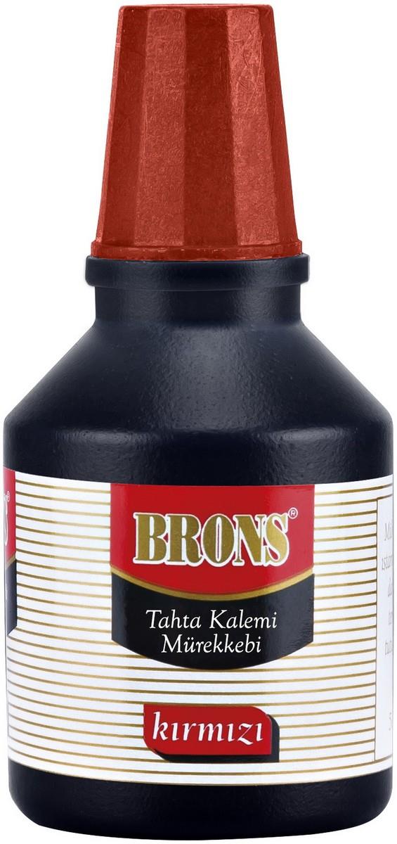BRONS BOARD MARKER MÜREKKEBİ 30 CC KIRMIZI