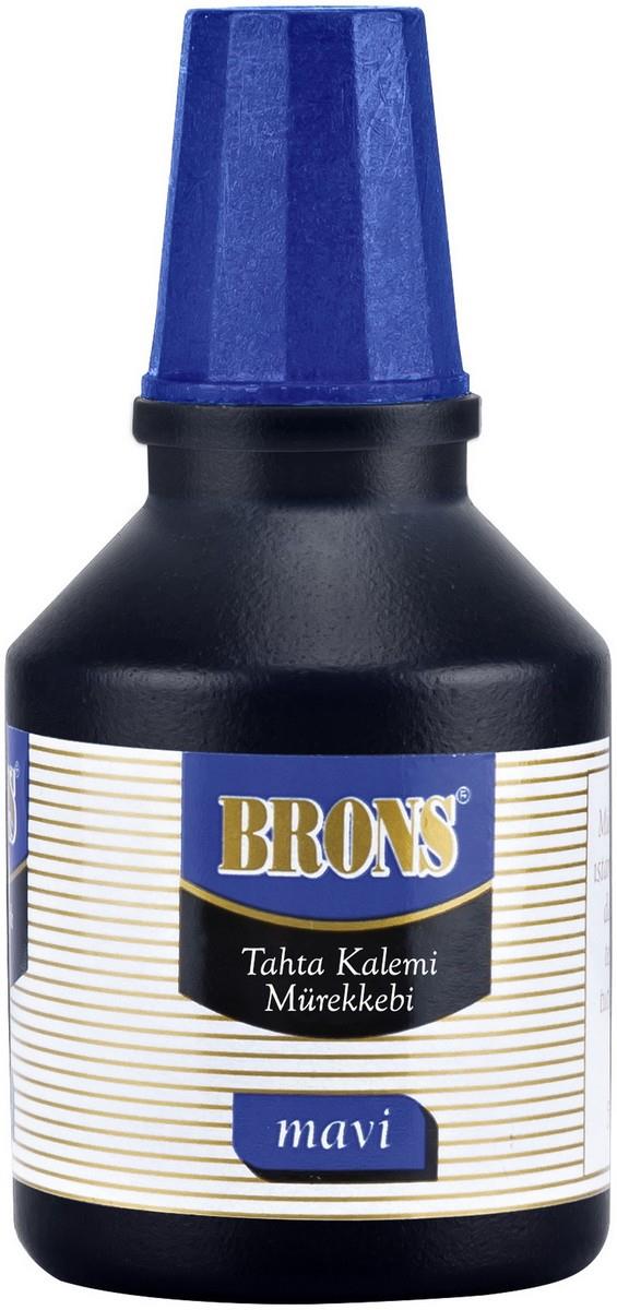 BRONS BOARD MARKER MÜREKKEBİ 30 CC MAVİ