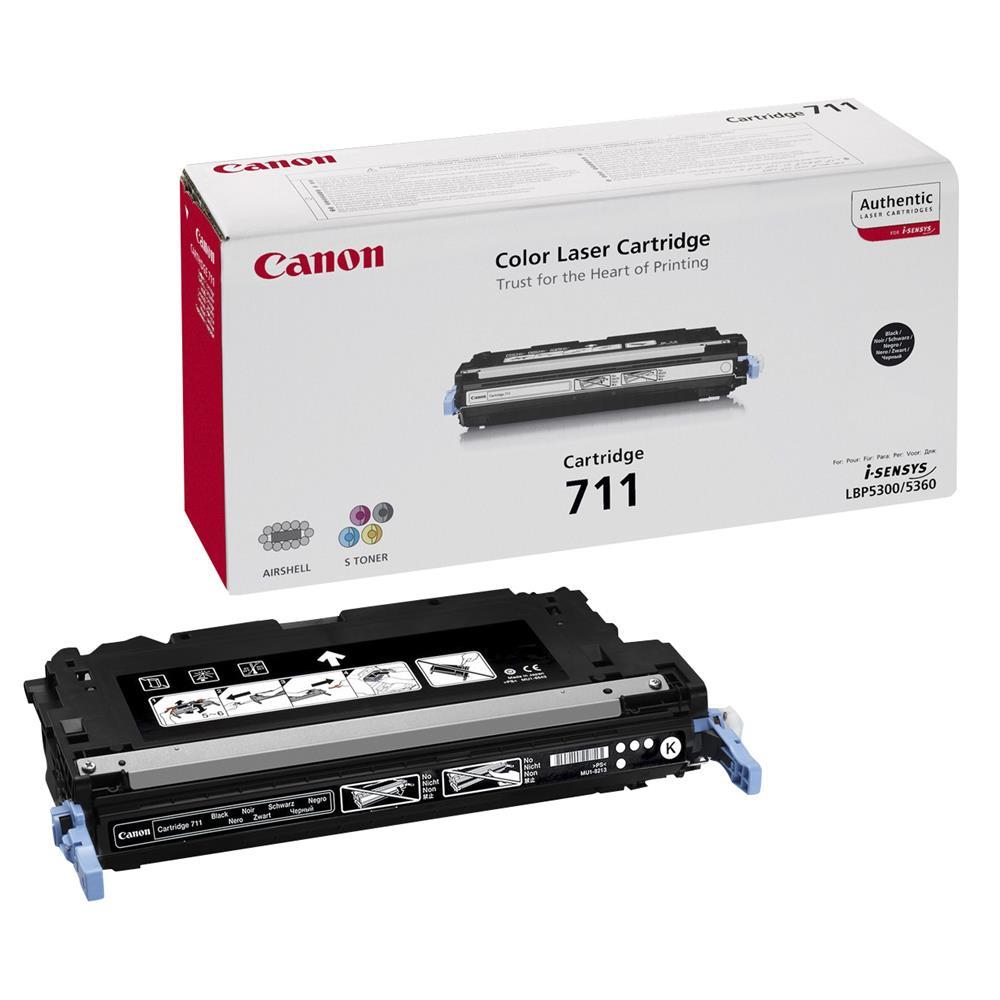 Canon CRG-711BK Lazer Toner 6.000 Sayfa - Siyah
