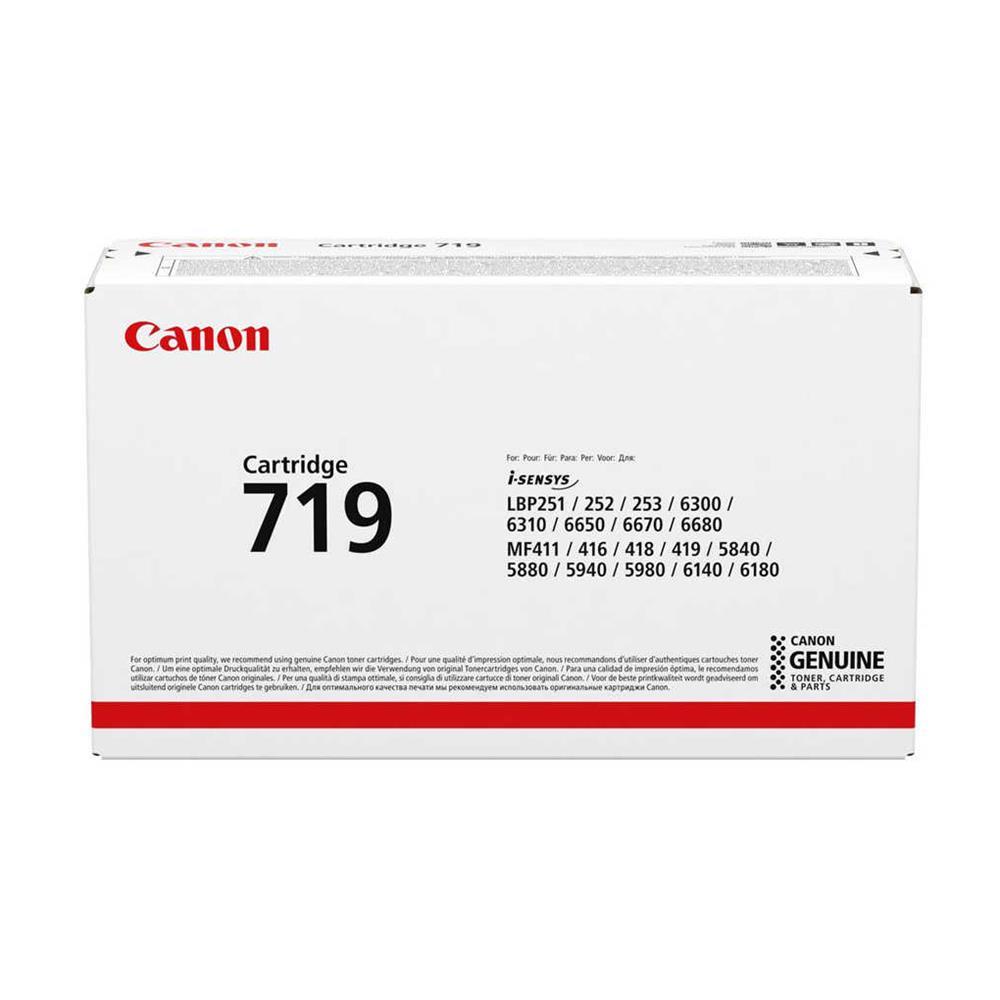 Canon CRG-719 Lazer Toner 2.100 Sayfa - Siyah