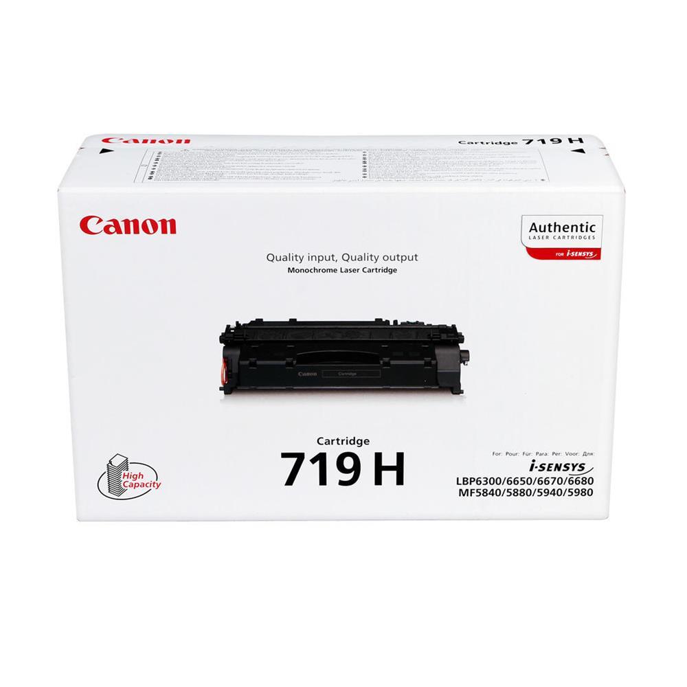 Canon CRG-719H Lazer Toner 6.500 Sayfa - Siyah