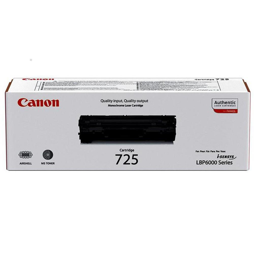 Canon CRG-725 Lazer Toner 1.600 Sayfa - Siyah