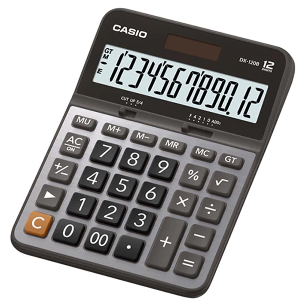 Casio DX-120B Masaüstü Hesap Makinesi 12 Haneli