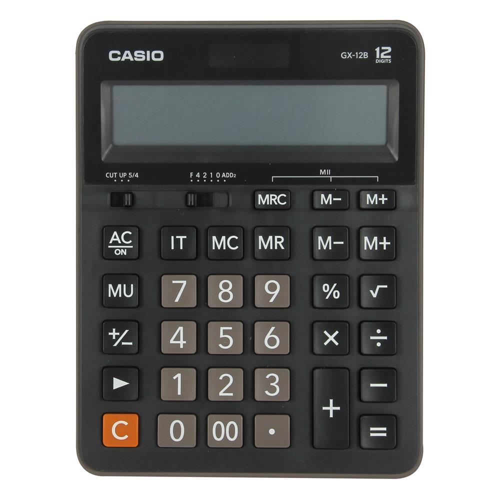 Casio GX-12B Masaüstü Hesap Makinesi 12 Haneli