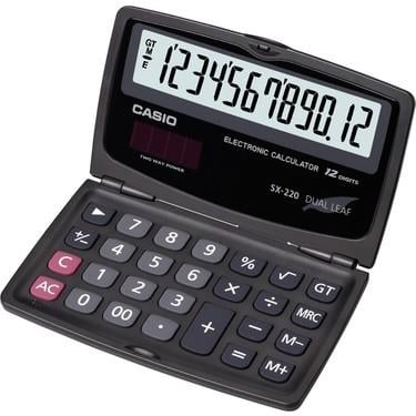 CASIO HESAP MAKİNASI SX-220