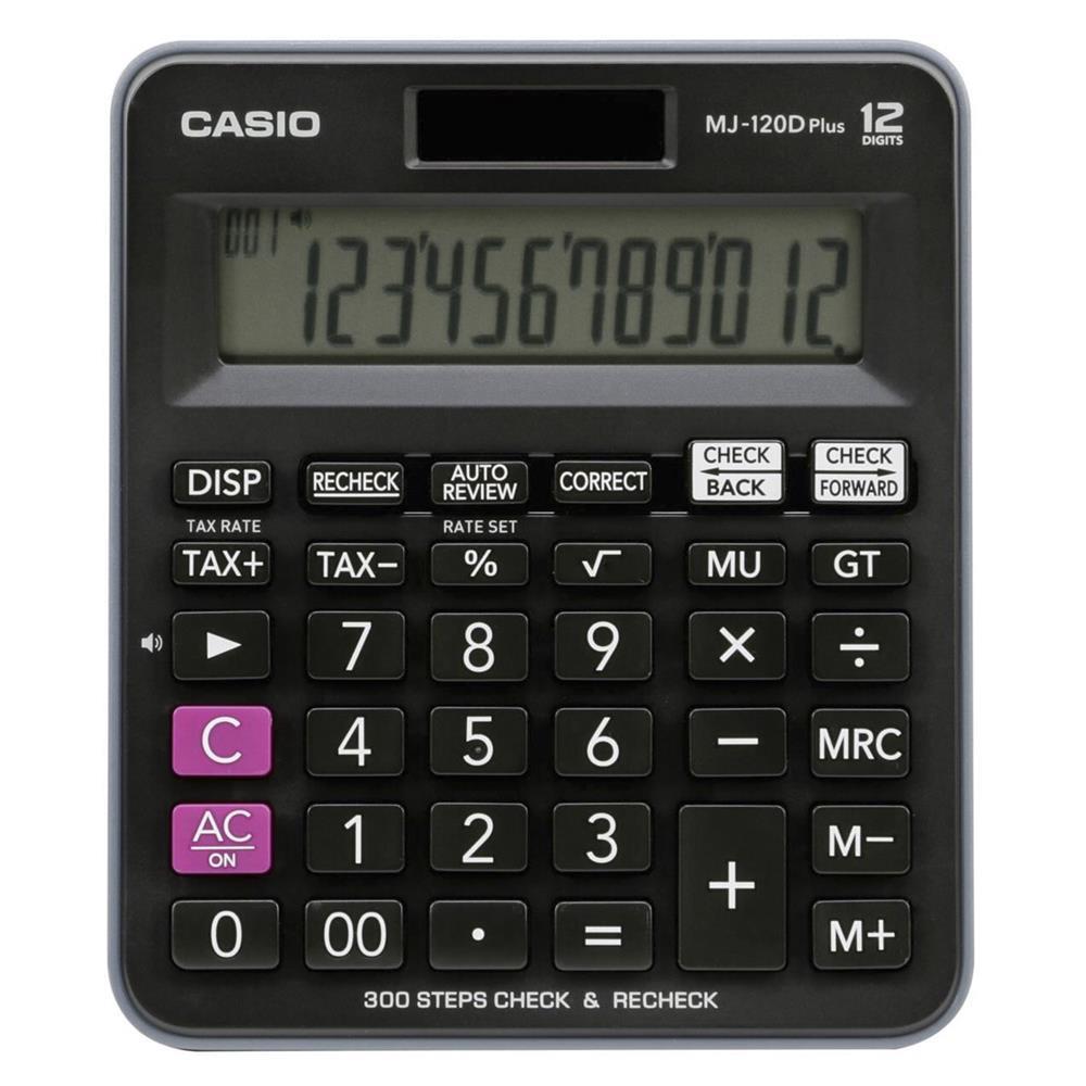 Casio MJ-120D Masaüstü Hesap Makinesi 12 Haneli