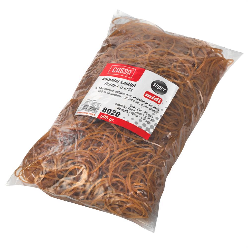 Cassa 8020 Ambalaj Lastiği %100 Kauçuk 500 g - Standart