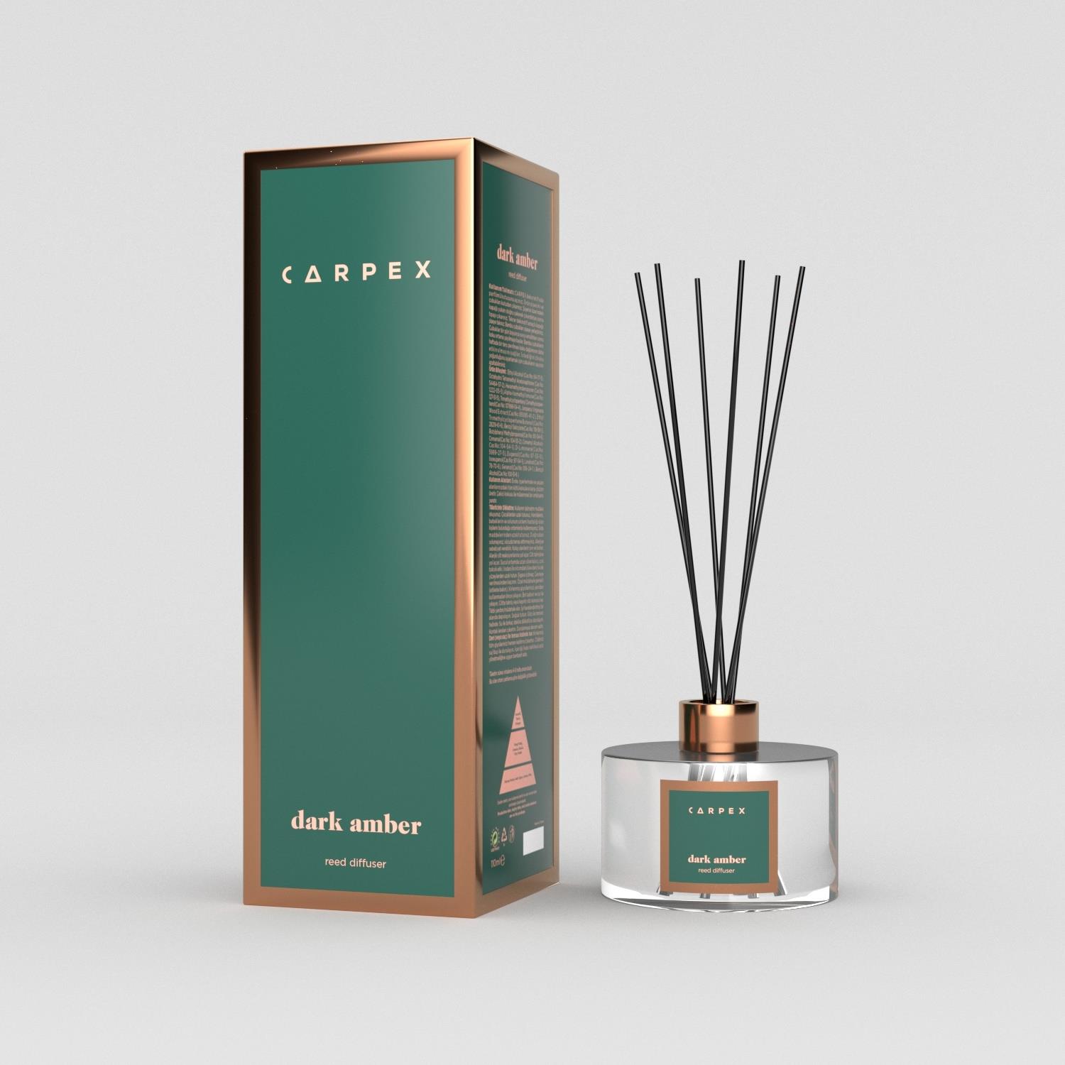 Çubuklu Ev Ofis Oda Kokusu Dark Amber 110 ML