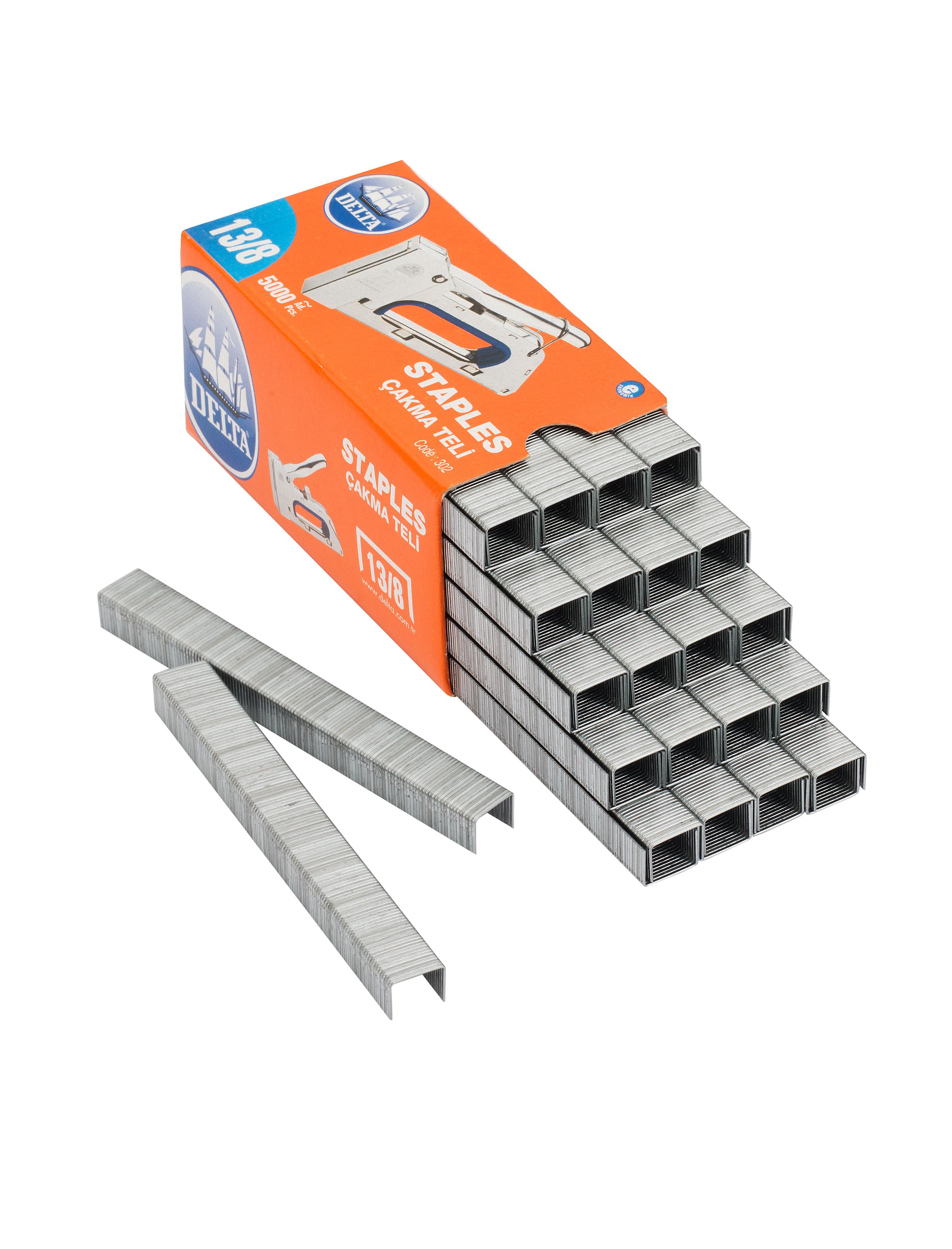 Delta Çakma Zımba Teli 302 13/8 5000 Li