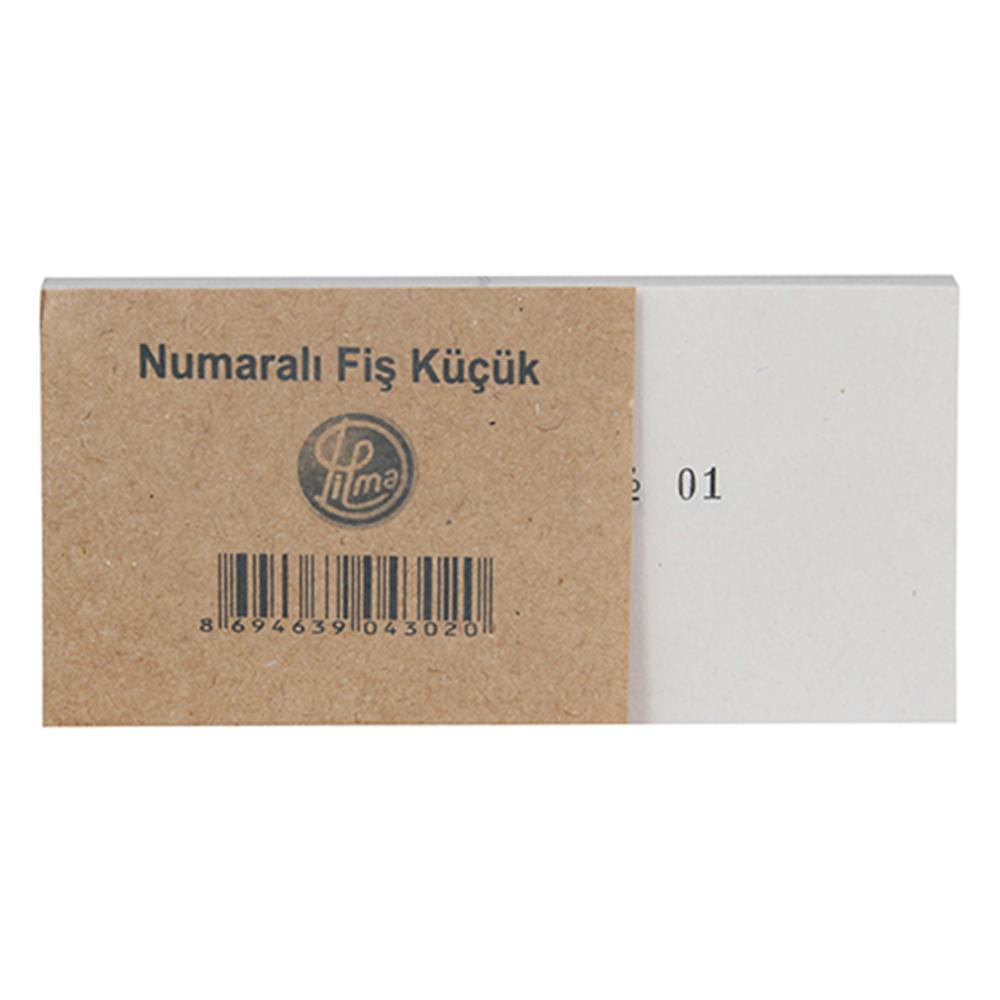 Dilman Numaralı Fiş 5 x 10 cm - 99 Yaprak