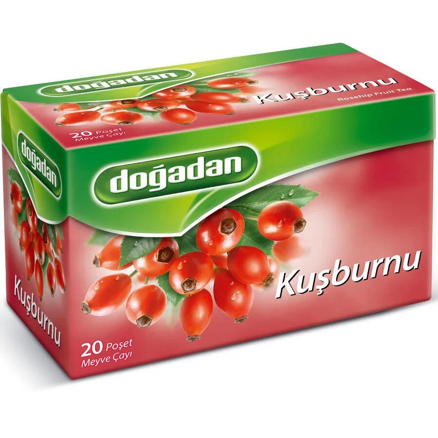 Doğadan Meyve Çayı Kuşburnu 20'li Paket