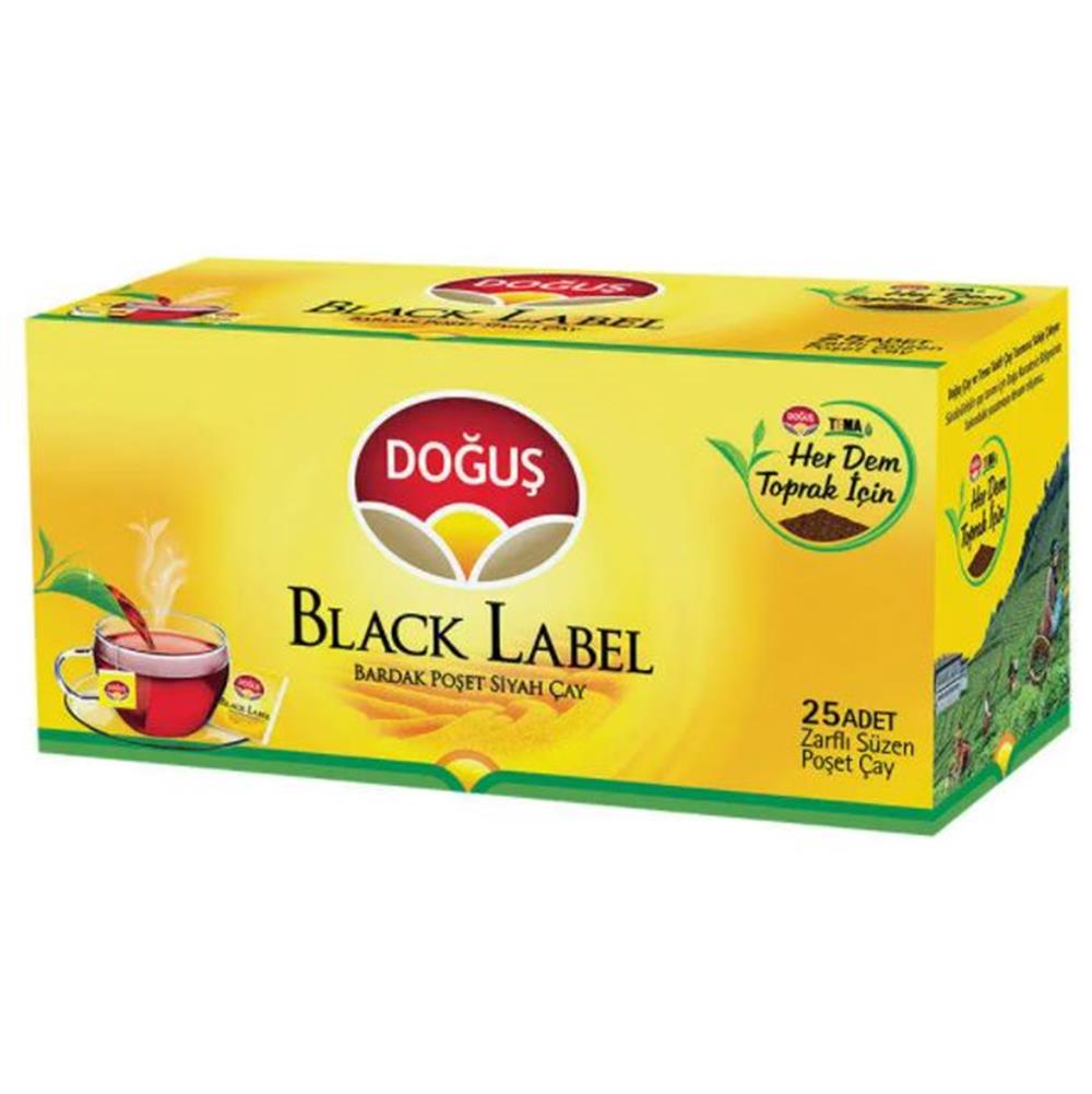 Doğuş Black Label Bardak Poşet Çay 25'li