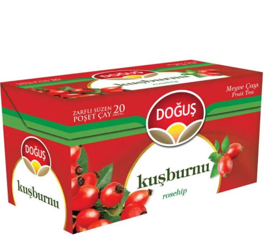 Doğuş Meyve Çayı Kuşburnu 20'li Paket