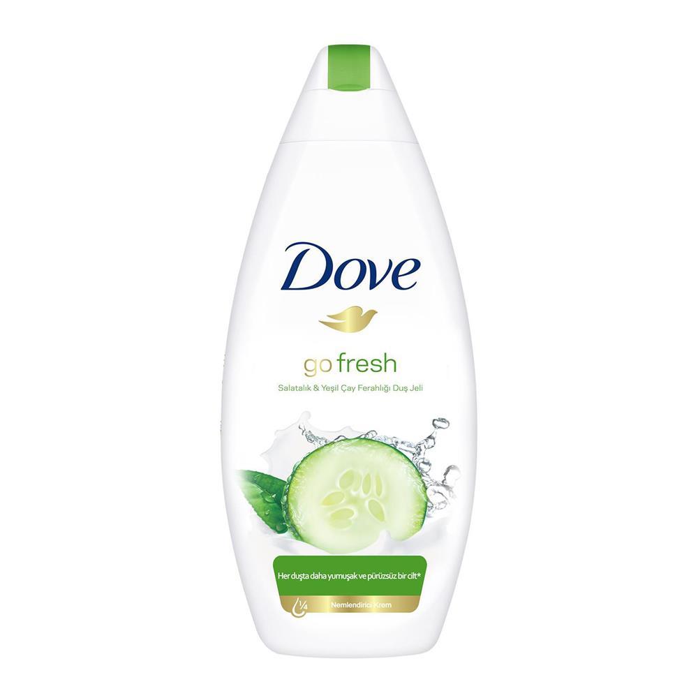 Dove Go Fresh Duş Jeli Salatalık ve Yeşil Çay Ferahlığı 500 ml