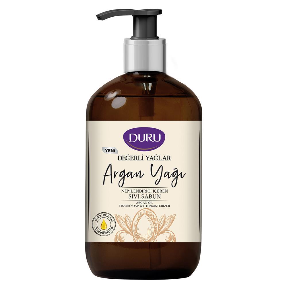 Duru Değerli Yağlar Sıvı Sabun Nemlendiricili Argan Yağı - 500 ml