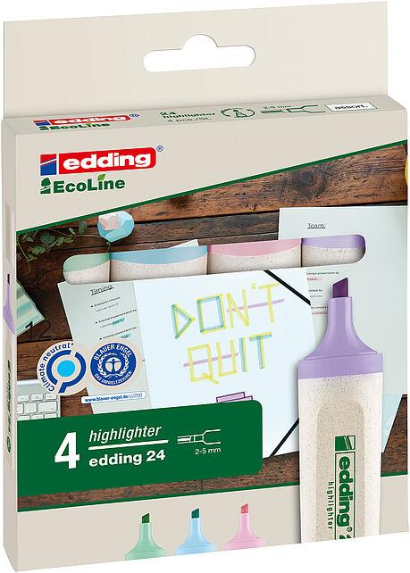 EDDİNG 24 ECOLINE FOSFORLU 4LÜ SET