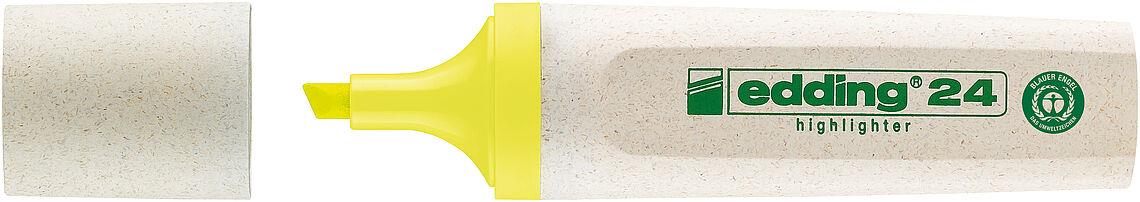 Edding 24 Ecoline Fosforlu Kalem Sarı