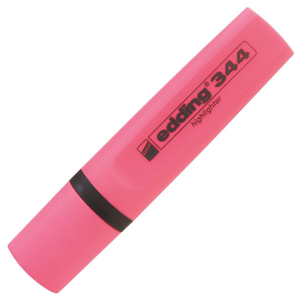 Edding 344 Fosforlu Kalem - Pembe