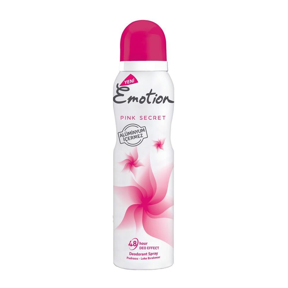 Emotion Pink Secret Kadın Sprey Deodorant 150 ml