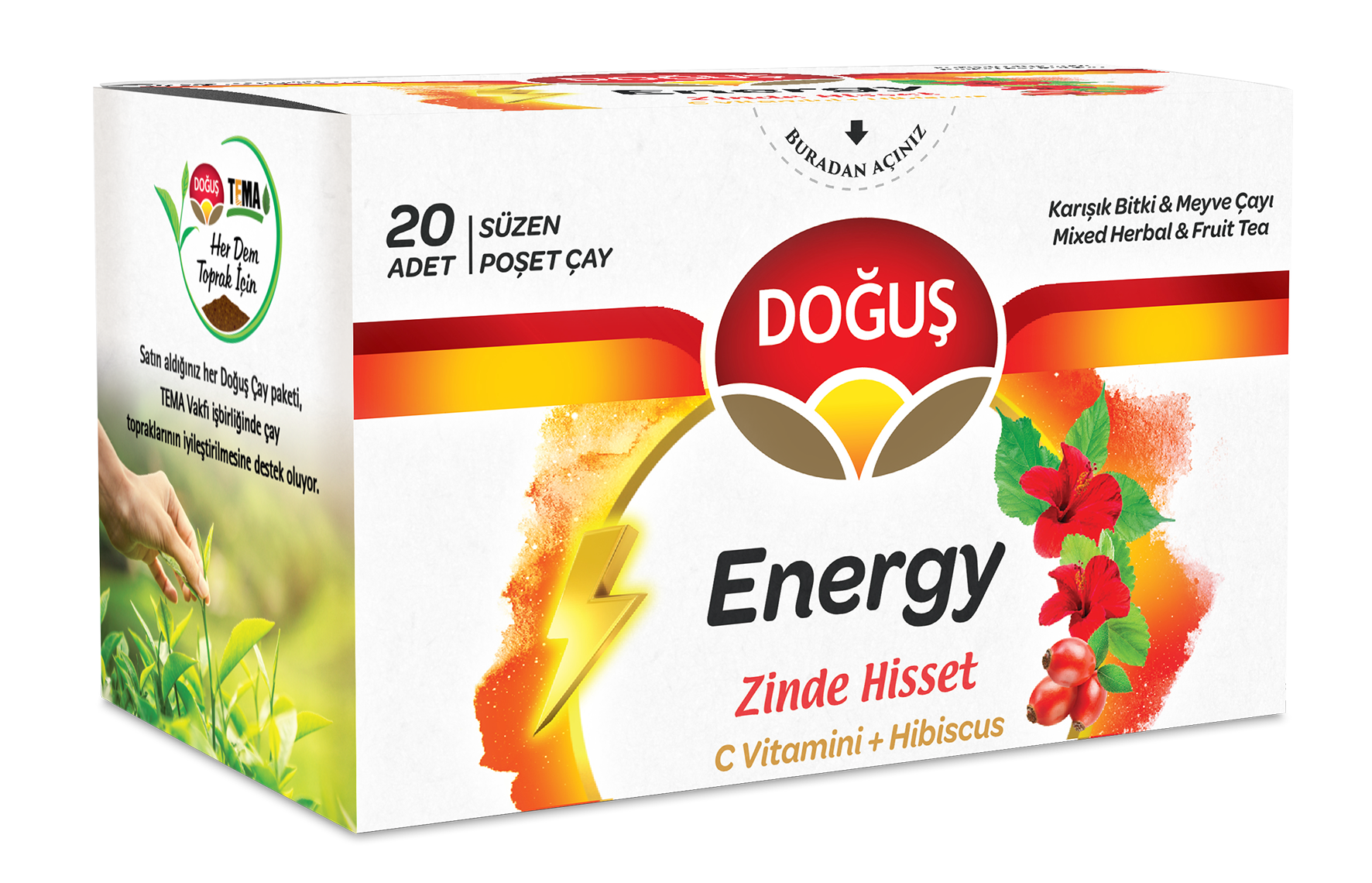 ENERJI CAY SUZEN POSET 20X2 GR