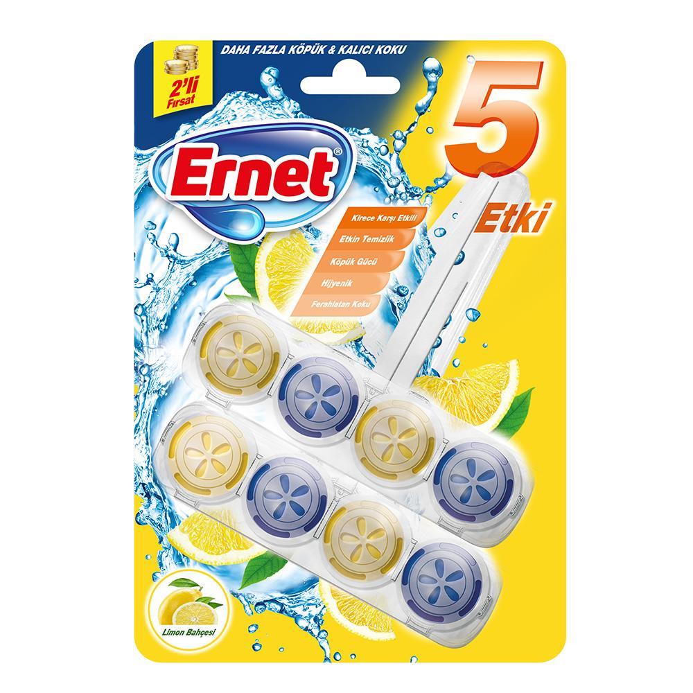 Ernet Premium Klozet Bloğu Limon Bahçesi 2 x 50 g