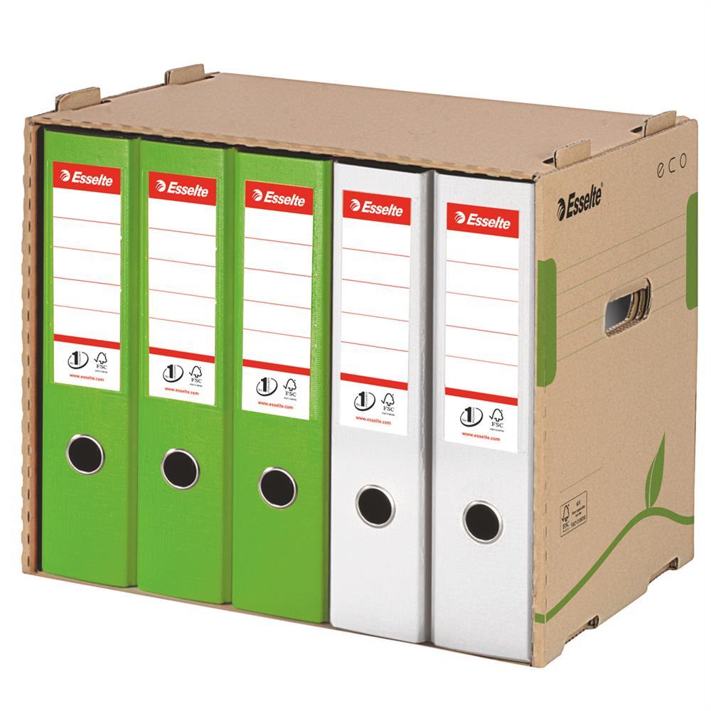 Esselte 623920 Eco Arşiv Kutusu 30.5 x 34.3 x 42.7 cm - Kahverengi