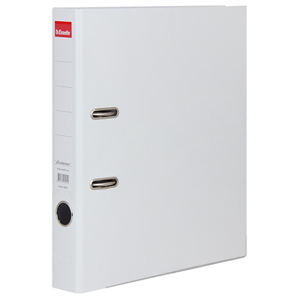 Esselte 9945 Eko Plastik Klasör Dar - Beyaz