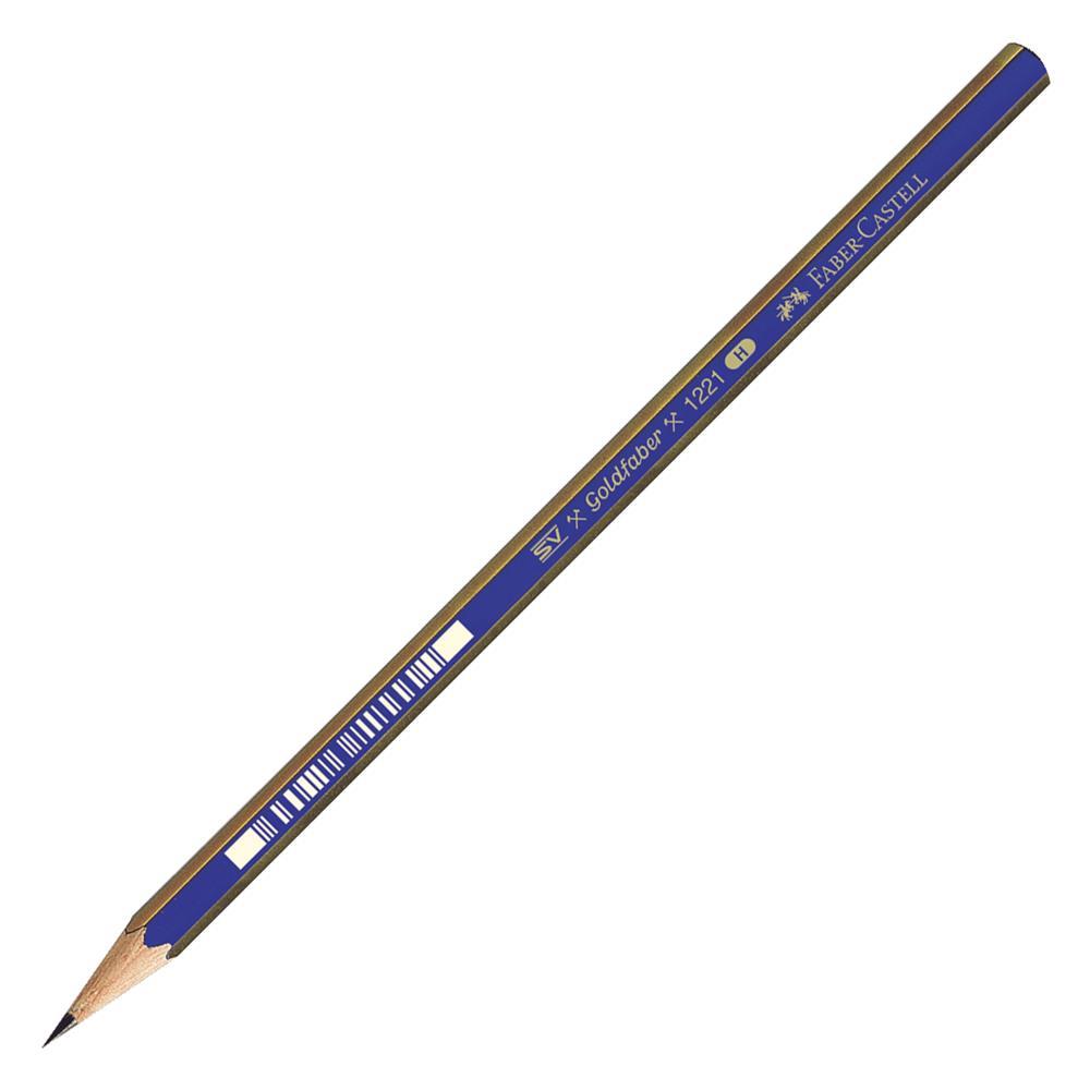 Faber Castell 1221 Köşeli Dereceli Kurşun Kalem H