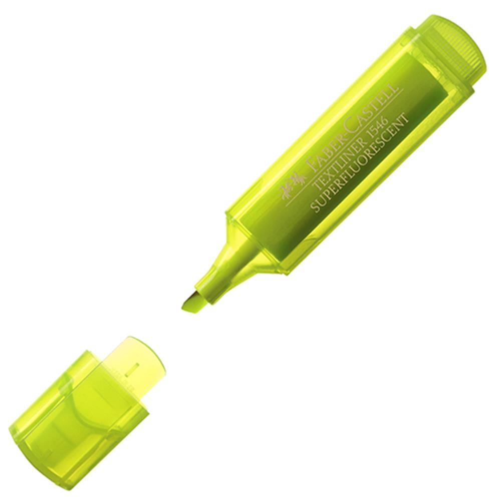 Faber Castell 1546 Fosforlu Kalem - Sarı