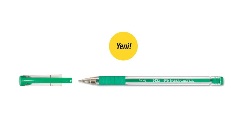 FABER TÜKENMEZ KALEM 1425 YEŞİL 10LU
