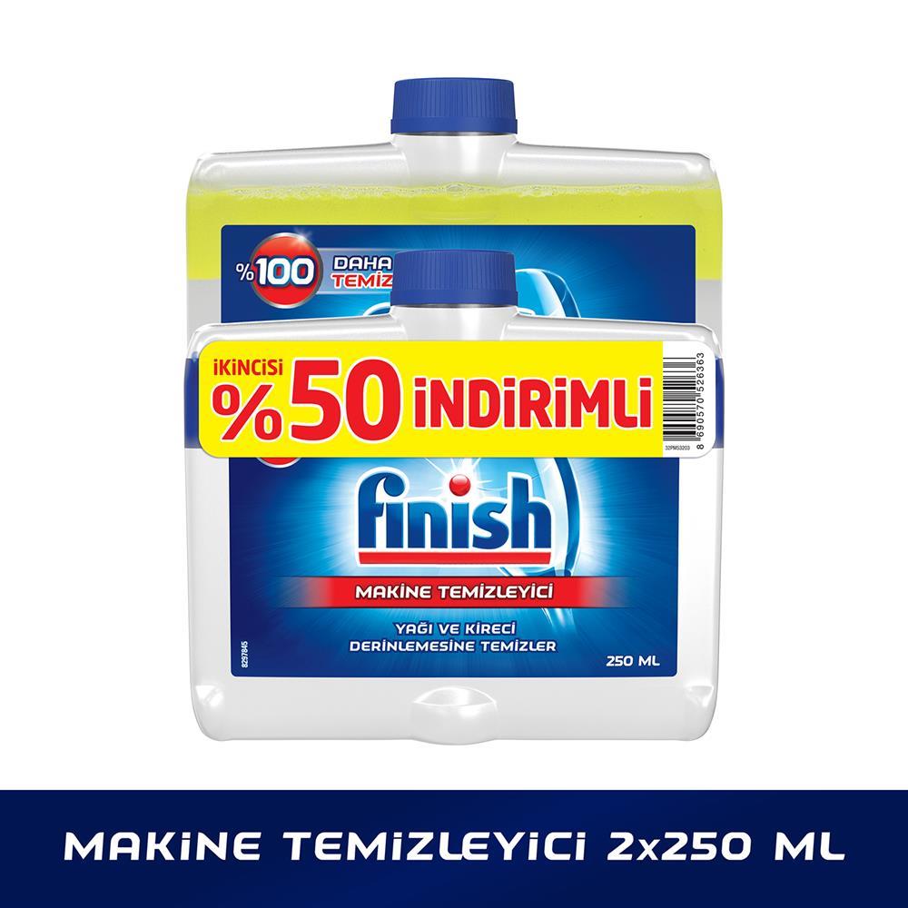 Finish Bulaşık Makinesi Temizleyicisi Süper Fırsat Paketi 250 ml