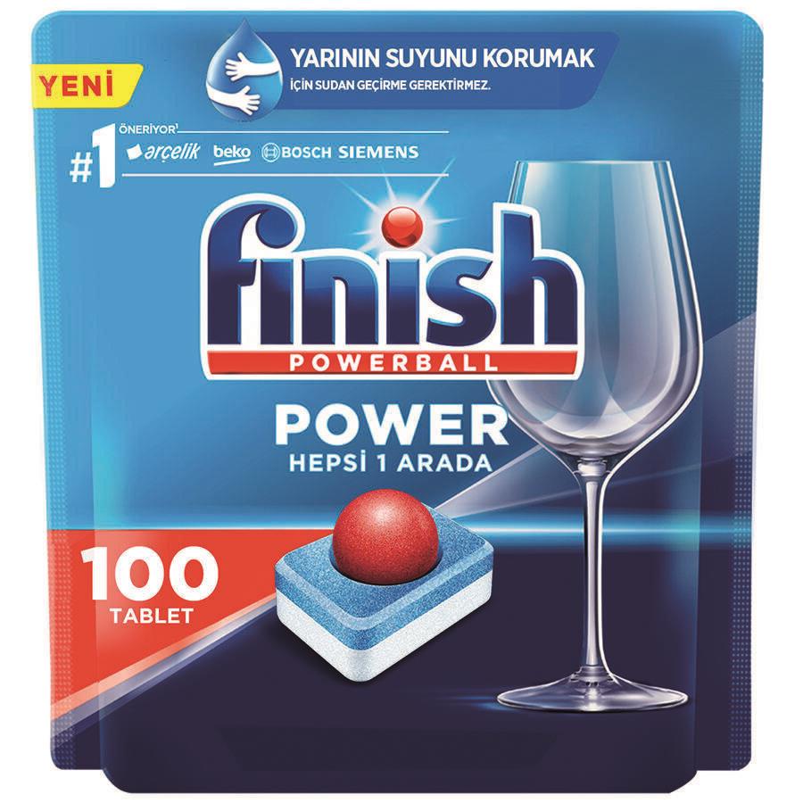 Finish Powerball Bulaşık Makinesi Hepsi 1 Arada 100 Tablet