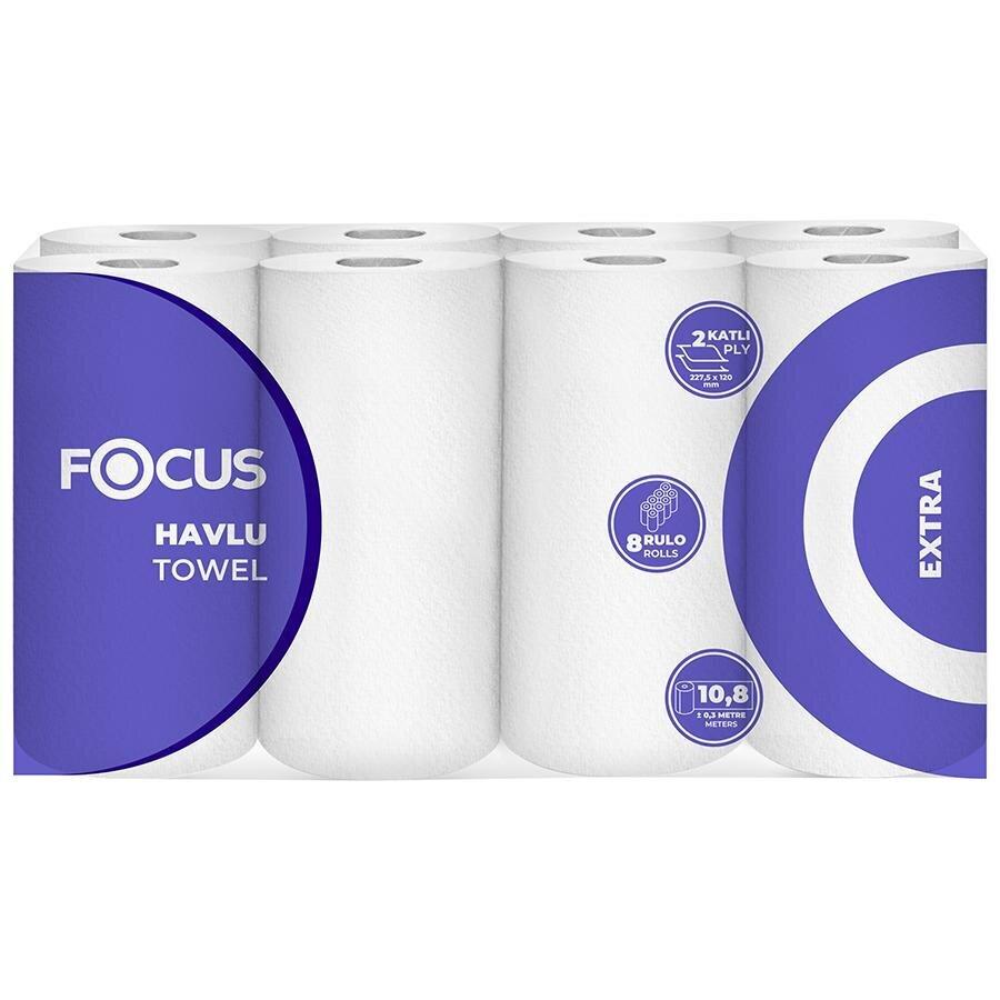 Focus Optimum Kağıt Havlu Çift Katlı 22.75 x 12 cm 90 Yaprak - 8 Adet