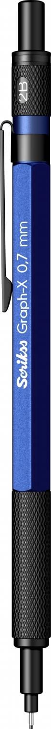 Graph-x Metal Color Versatil 0,7 mm Mavi Şeffaf Am